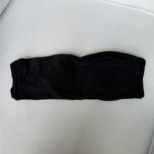 Aerie Black Bandeau Top